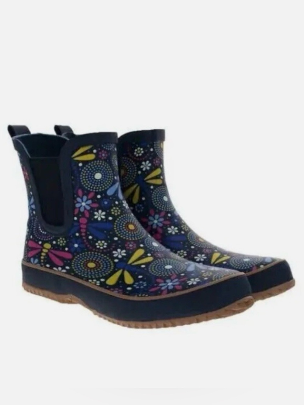 Western Chief Women's Waterproof Chelsea Rubber Rainboot Size 9